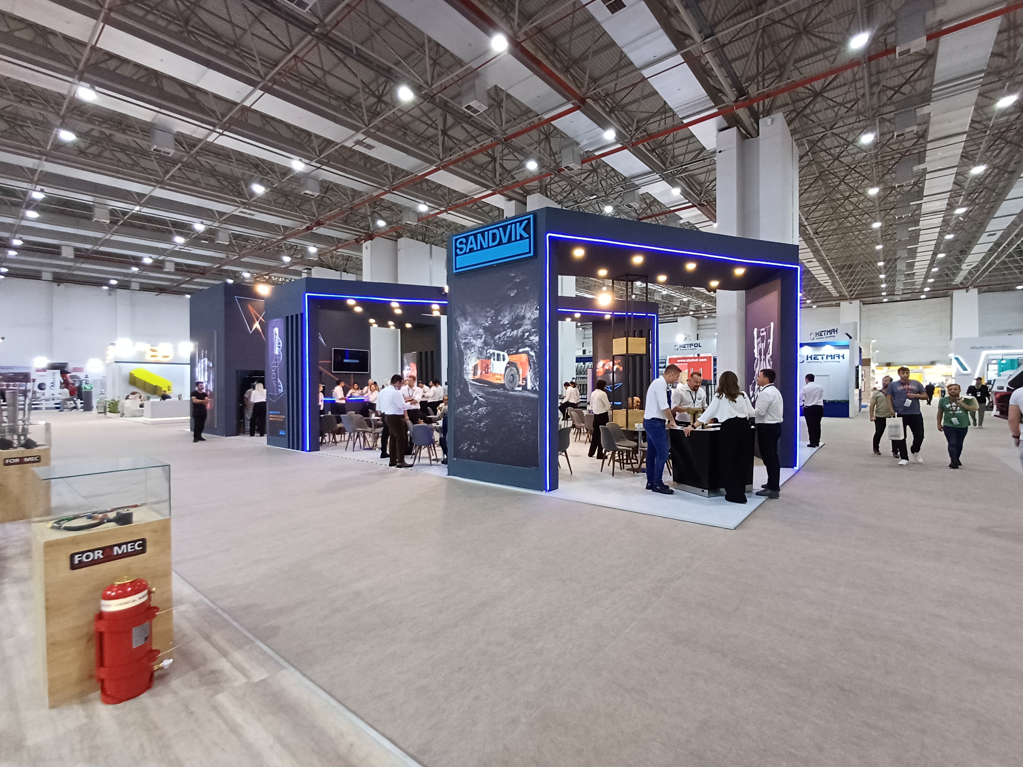 ahşap stand